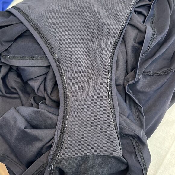 Bleu Swimdress Size 22W Rod Beattie Black Skirted - Picture 11 of 13